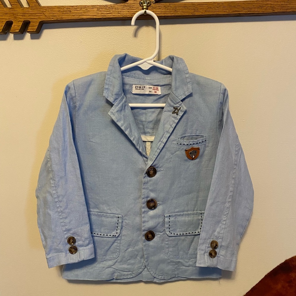 ZY & UP Kids Blue Blazer